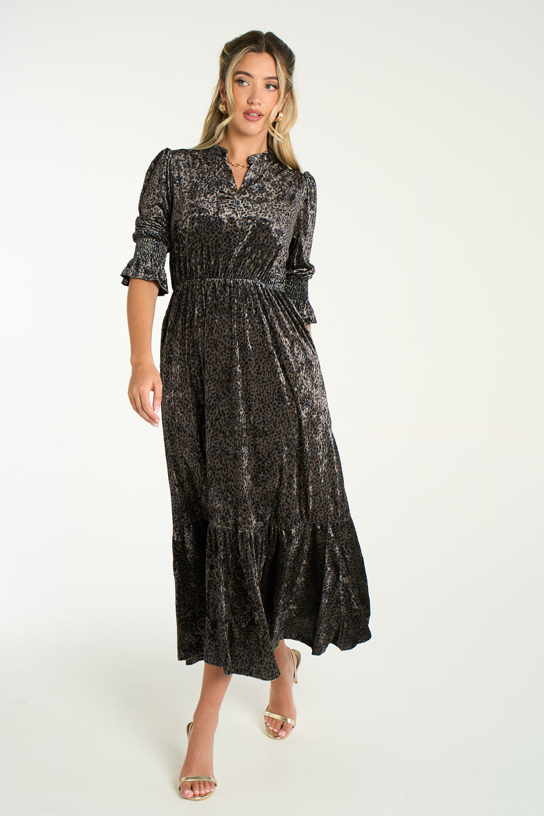pandora-v-neck-midaxi-dress-khaki-velvet-leopard
