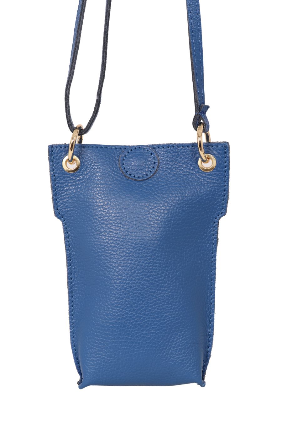 Nova Phone Pouch - Royal Blue, Pebbled