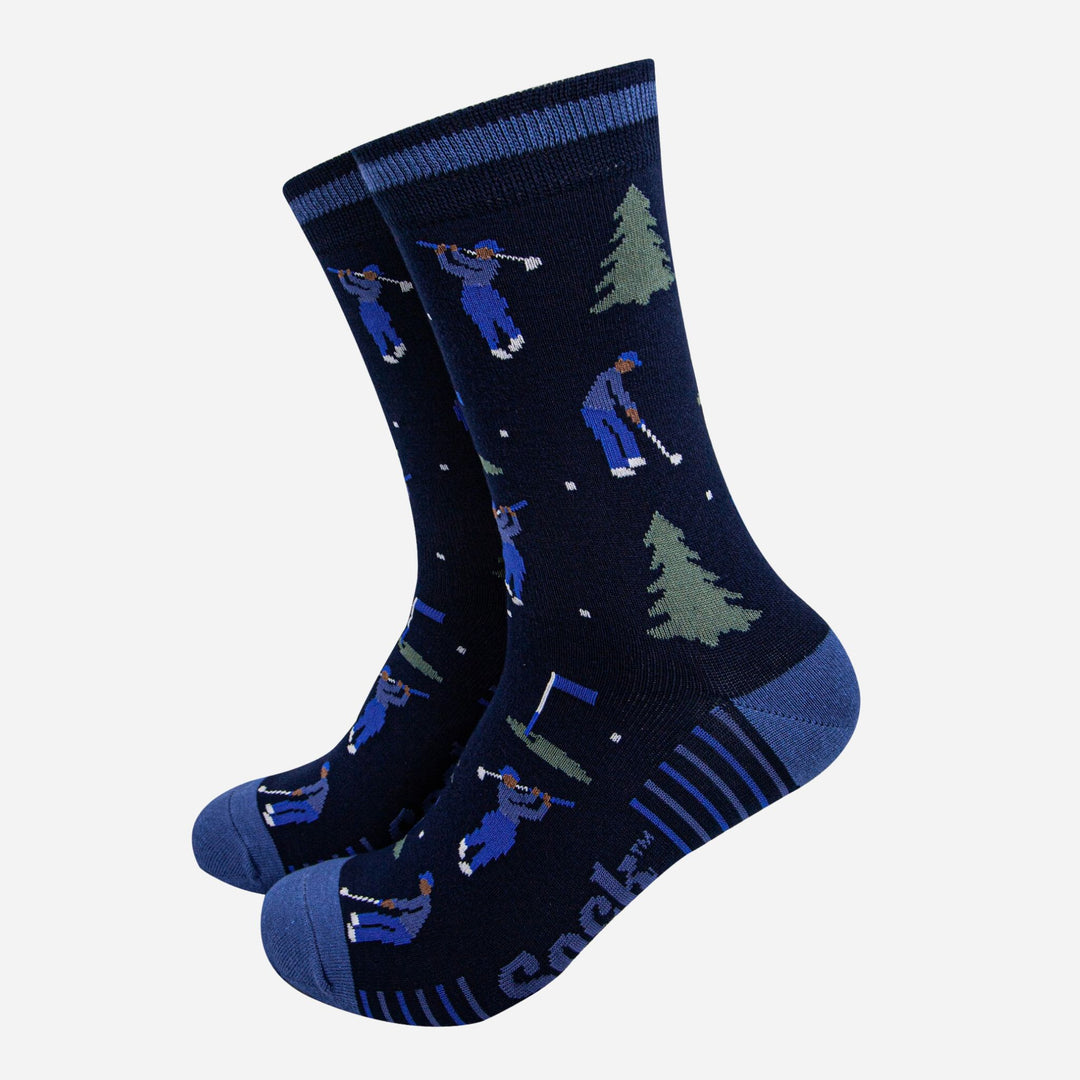 Playing-Golf-Bamboo-Socks-Gift-Set-Blue