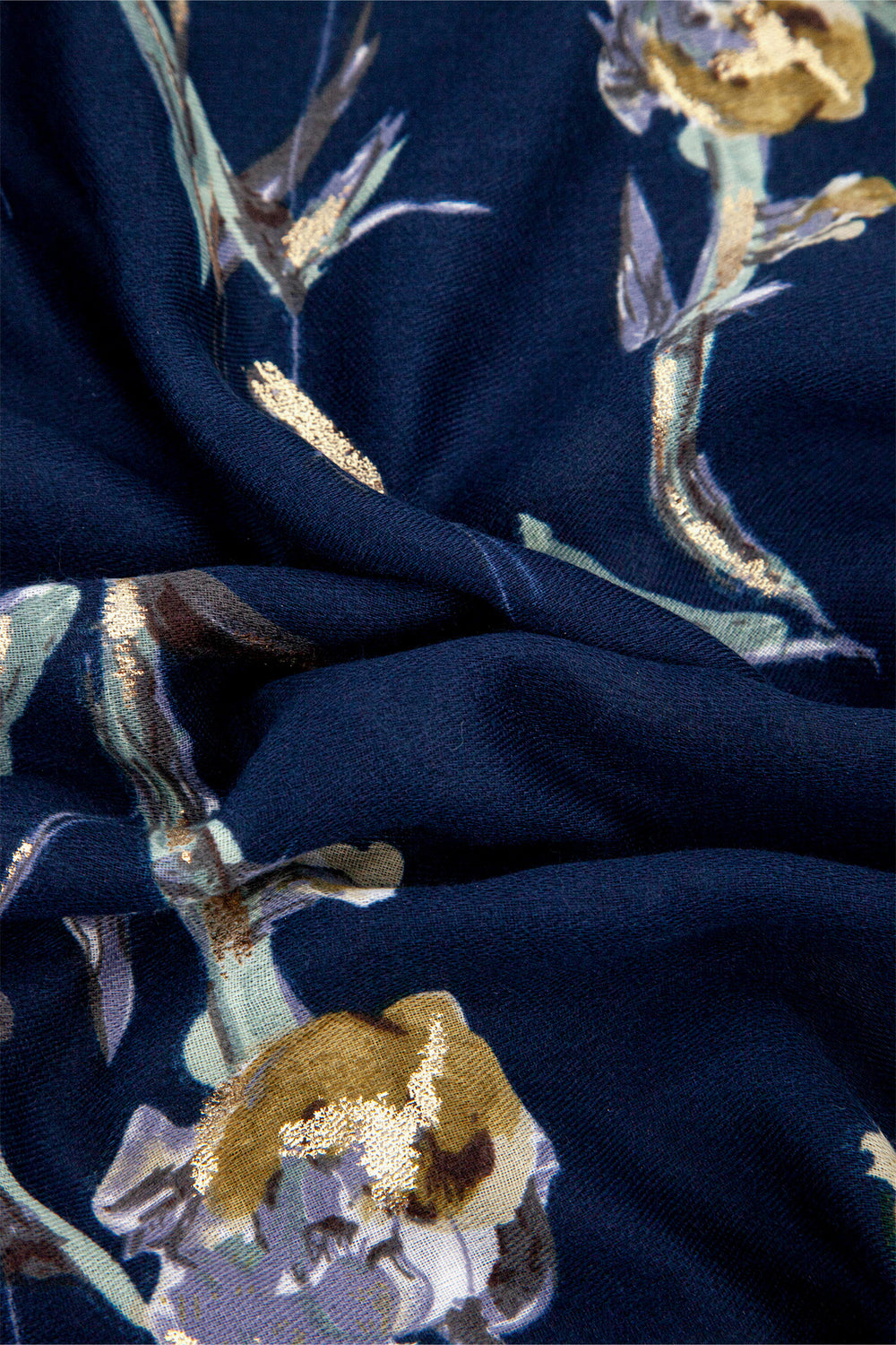 vaeda-navy-blue-floral-lightweight-scarf-close-up-pattern-fabric