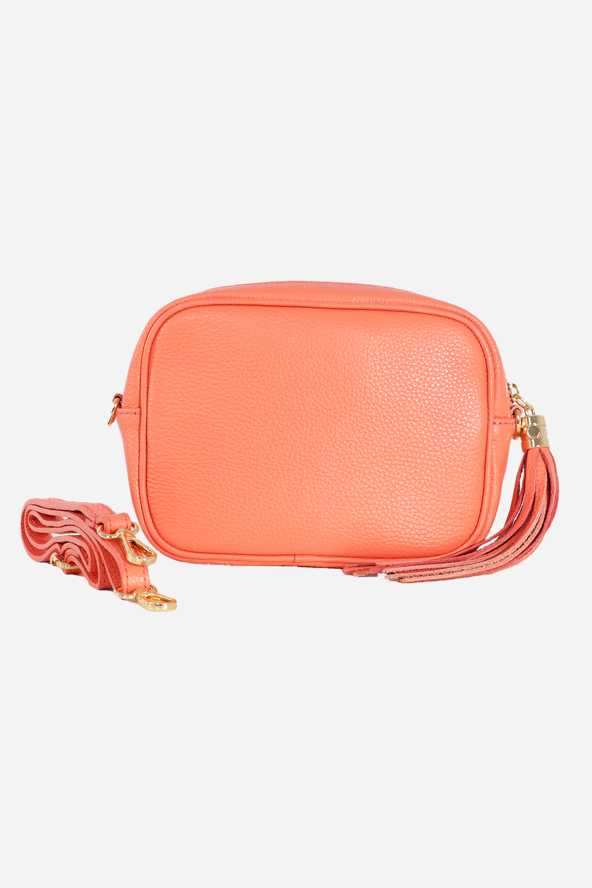 Coral Genuine Italian Leather Camera Bag – MSH Wholesale